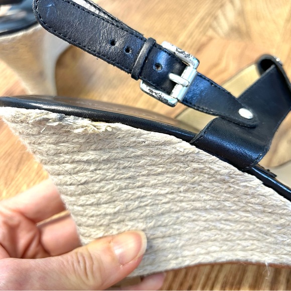 Michael Kors Espadrille Wedge Sandals 10 - Picture 11 of 11